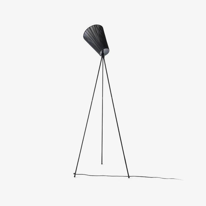 Lampadaire moderne en bois d'Oslo