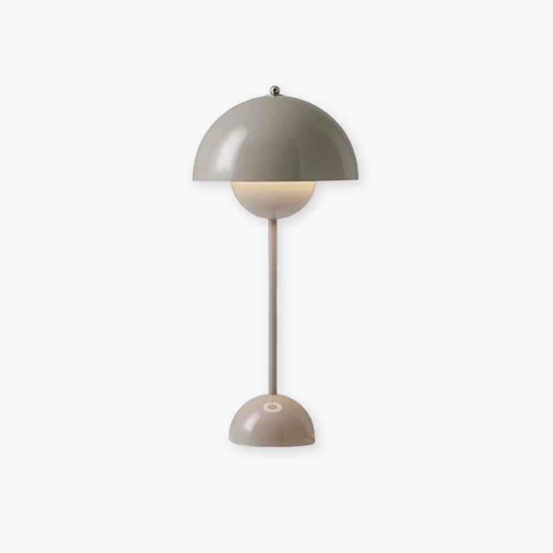 Lampe champignon Morandi rechargeable en métal, plusieurs couleurs